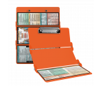 WhiteCoat Clipboard® Trifold - Orange Occupational Therapy Edition