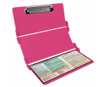 WhiteCoat Clipboard® Trifold - Pink Occupational Therapy Edition