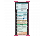 WhiteCoat Clipboard® Trifold - Pink Occupational Therapy Edition