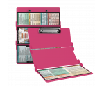 WhiteCoat Clipboard® Trifold - Pink Occupational Therapy Edition