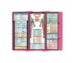 WhiteCoat Clipboard® Trifold - Pink Occupational Therapy Edition