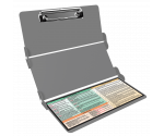 WhiteCoat Clipboard® Trifold - Silver Occupational Therapy Edition