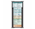 WhiteCoat Clipboard® Trifold - Silver Occupational Therapy Edition