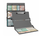 WhiteCoat Clipboard® Trifold - Silver Occupational Therapy Edition