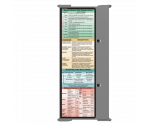 WhiteCoat Clipboard® Trifold - Silver Occupational Therapy Edition