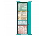 WhiteCoat Clipboard® Trifold - Teal Occupational Therapy Edition