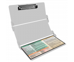 WhiteCoat Clipboard® Trifold - White Occupational Therapy Edition