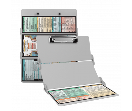 WhiteCoat Clipboard® Trifold - White Occupational Therapy Edition