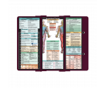 WhiteCoat Clipboard® Trifold - Wine Occupational Therapy Edition
