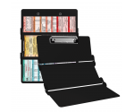 WhiteCoat Clipboard® Trifold - Black Pediatric Infant Edition