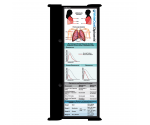WhiteCoat Clipboard® Trifold - Blackout Respiratory Therapy Edition