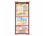 WhiteCoat Clipboard® Trifold - Coral Respiratory Therapy Edition