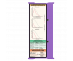 WhiteCoat Clipboard® Trifold - Lilac Respiratory Therapy Edition