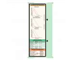 WhiteCoat Clipboard® Trifold - Mint Respiratory Therapy Edition