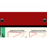 WhiteCoat Clipboard® Trifold - Red Respiratory Therapy Edition