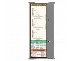 WhiteCoat Clipboard® Trifold - Silver Respiratory Therapy Edition