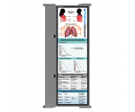 WhiteCoat Clipboard® Trifold - Silver Respiratory Therapy Edition