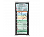 WhiteCoat Clipboard® Trifold - White Respiratory Therapy Edition
