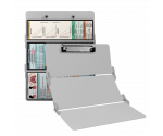 WhiteCoat Clipboard® Trifold - White Respiratory Therapy Edition