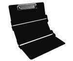 WhiteCoat Clipboard® Trifold - Black Respiratory Therapy Edition