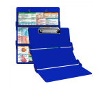 WhiteCoat Clipboard® Trifold - Blue Veterinary Medicine Edition