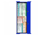 WhiteCoat Clipboard® Trifold - Blue Veterinary Medicine Edition