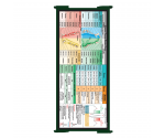 WhiteCoat Clipboard® Trifold - Green Veterinary Medicine Edition