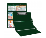 WhiteCoat Clipboard® Trifold - Green Veterinary Medicine Edition