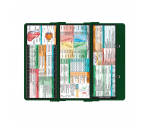 WhiteCoat Clipboard® Trifold - Green Veterinary Medicine Edition