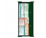 WhiteCoat Clipboard® Trifold - Green Veterinary Medicine Edition