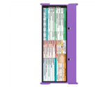 WhiteCoat Clipboard® Trifold - Lilac Veterinary Medicine Edition