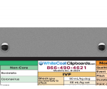 WhiteCoat Clipboard® Trifold - Silver Veterinary Medicine Edition
