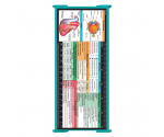 WhiteCoat Clipboard® Trifold - Teal Veterinary Medicine Edition