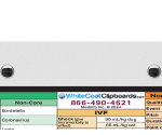 WhiteCoat Clipboard® Trifold - White Veterinary Medicine Edition
