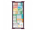 WhiteCoat Clipboard® Trifold - Wine Veterinary Medicine Edition