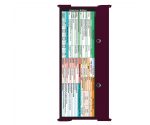 WhiteCoat Clipboard® Trifold - Wine Veterinary Medicine Edition