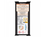 WhiteCoat Clipboard® Trifold - Black Medical Edition