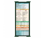 WhiteCoat Clipboard® Trifold - Green Medical Edition