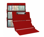 WhiteCoat Clipboard® Trifold - Red Medical Edition