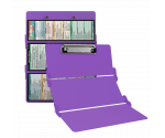 WhiteCoat Clipboard® Trifold - Lilac Medical Edition