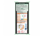 WhiteCoat Clipboard® Trifold - Mint Medical Edition