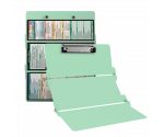 WhiteCoat Clipboard® Trifold - Mint Medical Edition