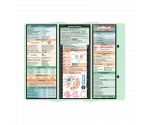 WhiteCoat Clipboard® Trifold - Mint Medical Edition