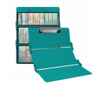 WhiteCoat Clipboard® Trifold - Teal Medical Edition