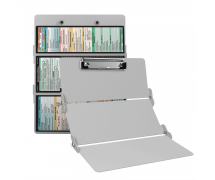 WhiteCoat Clipboard® Trifold - White Medical Edition