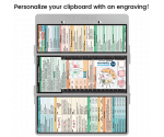 WhiteCoat Clipboard® Trifold - White Medical Edition