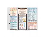 WhiteCoat Clipboard® Trifold - White Medical Edition