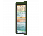 WhiteCoat Clipboard® Vertical - Army Green Medical Edition