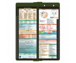 WhiteCoat Clipboard® Vertical - Army Green Medical Edition