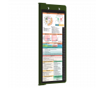 WhiteCoat Clipboard® Vertical - Army Green Medical Edition